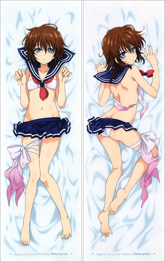 Magical Girl Lyrical Nanoha material-S Anime Dakimakura Japanese Love Body Pillow Cover